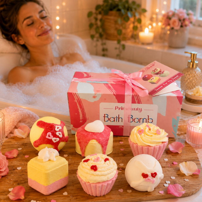 Set Cadou cu 6 Bombe de Baie, Spa Moments [1]