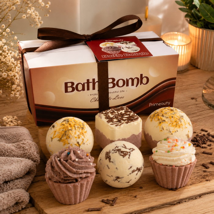 Set Cadou cu 6 Bombe de Baie, Sweet Temptation [4]