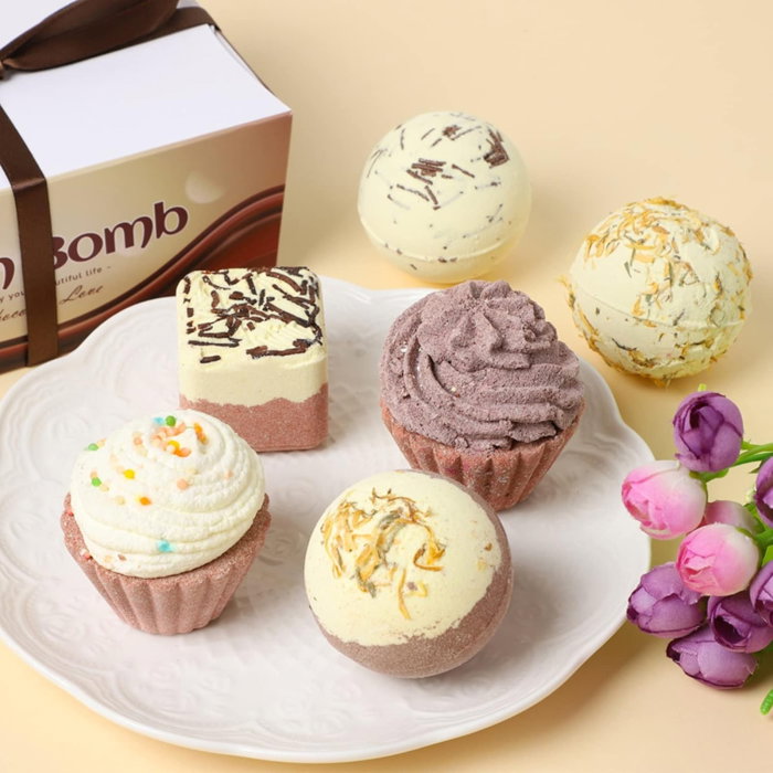 Set Cadou cu 6 Bombe de Baie, Sweet Temptation [5]