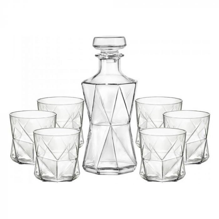 Set cadou decantor Sticla cu sase pahare Cassiopea [7]