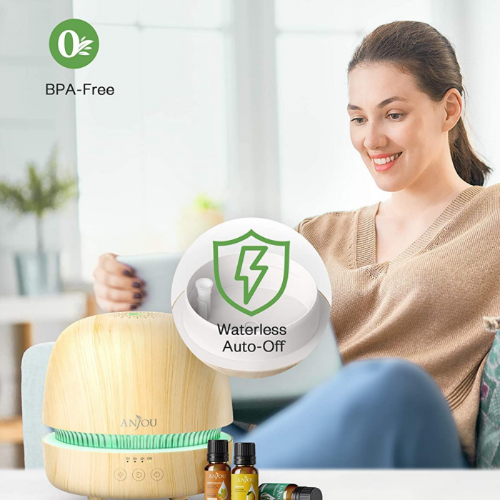 Set cadou Difuzor aromaterapie cu 8 uleiuri esentiale pure [3]