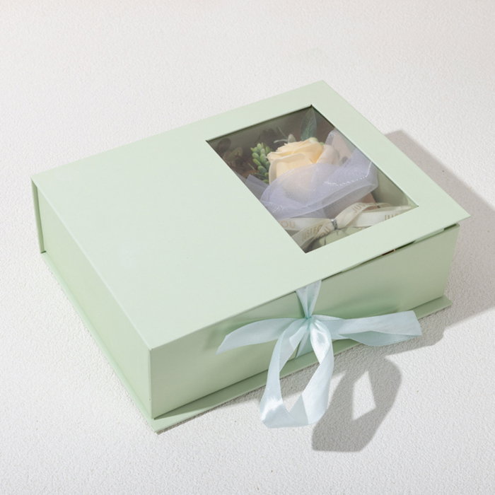Set cadou femei cu flori din sapun si lumanare, Secret Garden [4]