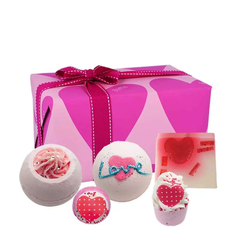 Set cadou iubaret cu bombe de baie si sapun, Cupidon, 5 pcs [1]