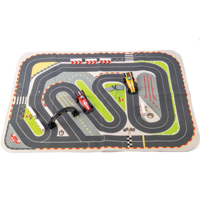Set cadou jucarii din lemn Circuit Formula 1, 6 piese [2]