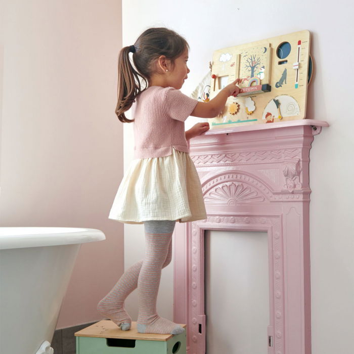 Set cadou jucarii din lemn Statie meteo educativa, 13 piese [1]