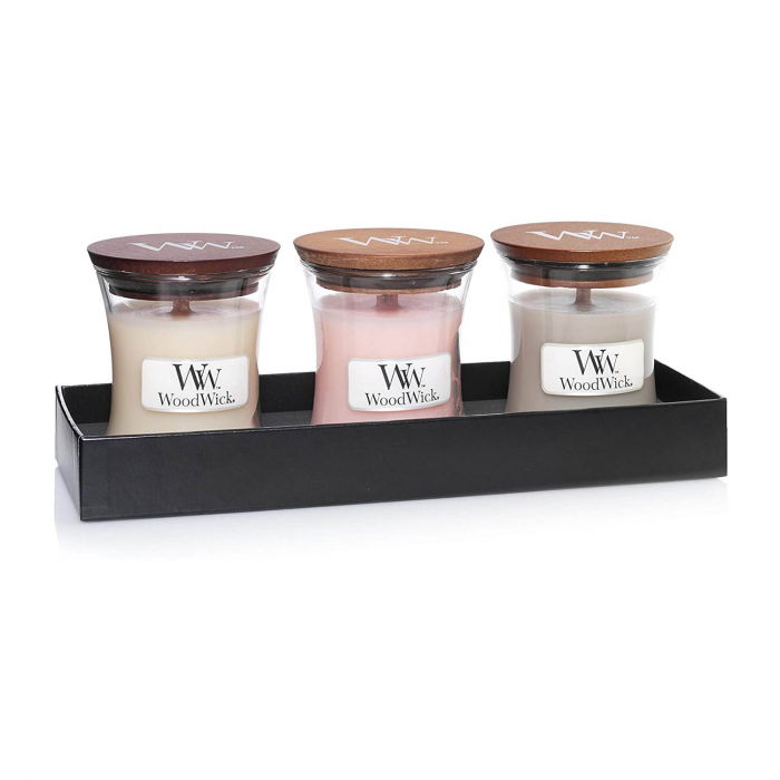 Set cadou lumanari parfumate WOODWICK Fireside [2]