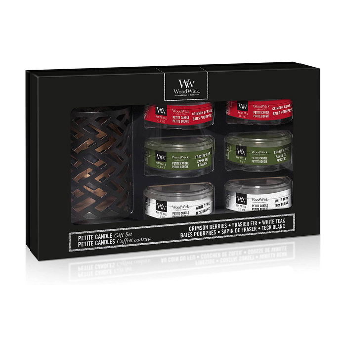 Set cadou lumanari parfumate WOODWICK Woodland Deluxe [3]