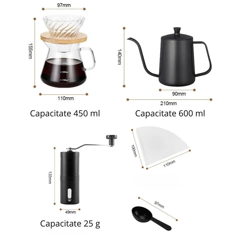 Set Cadou Magia Cafelei V60 [6]