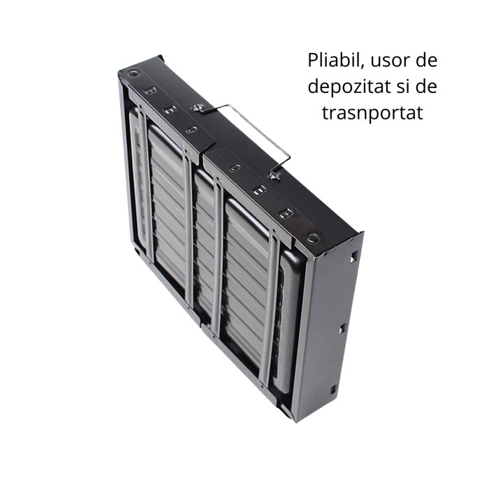 Set Cadou pentru Barbati King of the Grill cu Gratar Portabil, Sort si Accesorii BBQ [10]