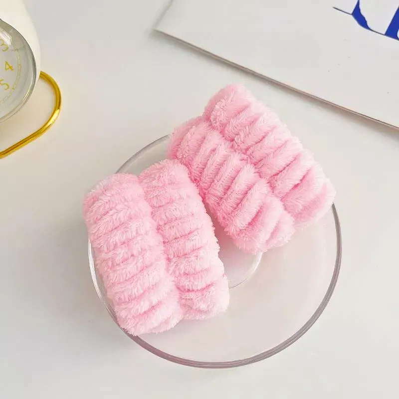 Set cadou pentru ea Bentita cosmetica Fleece cu fundita [7]