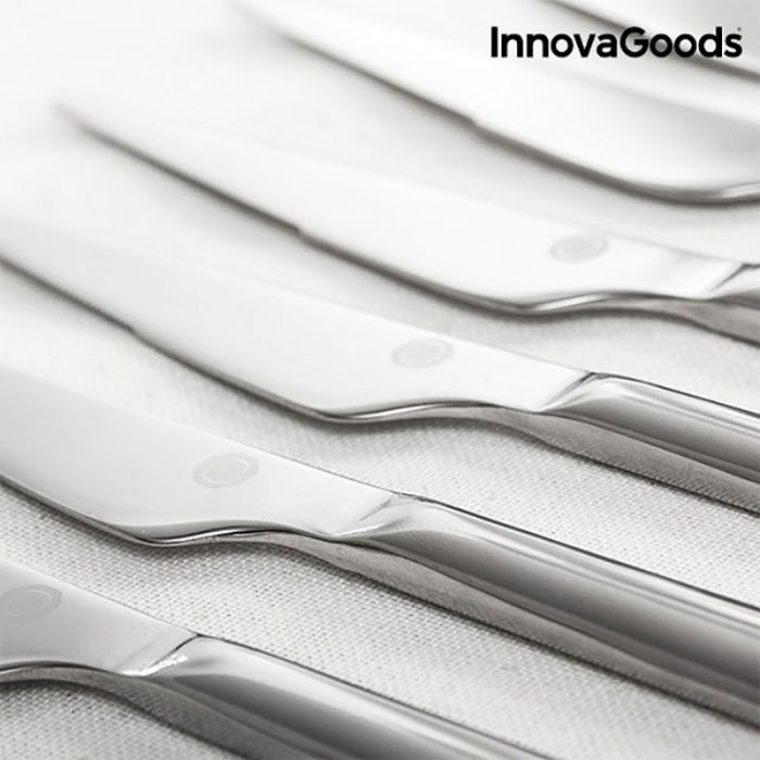 Set cadou tacamuri otel inoxidabil Caseta D'Lux Cook, 72 de piese [4]