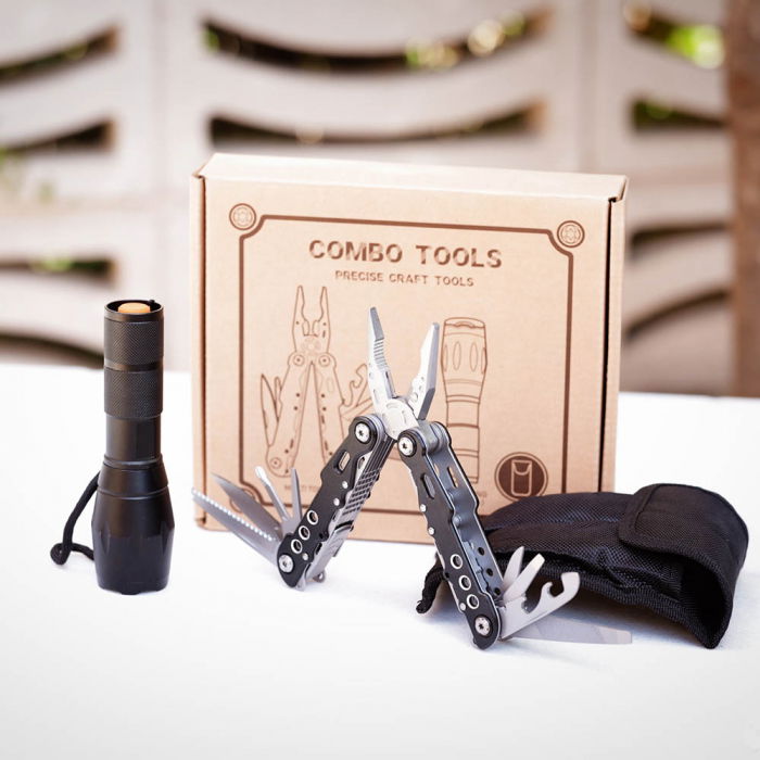 Set cadou unealta multifunctionala si lanterna [2]