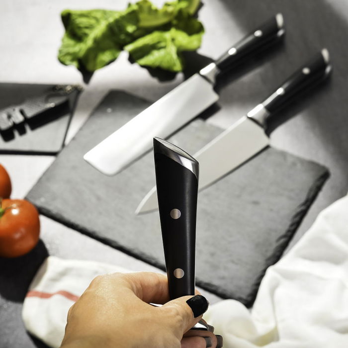 Set cutite cadou cu ascutitor cutite [6]