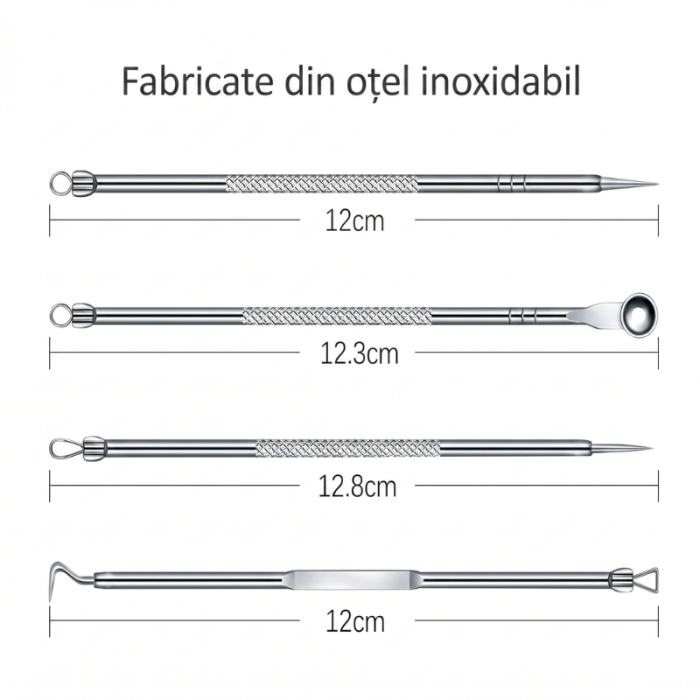 Set instrumente pentru puncte negre si acnee [6]