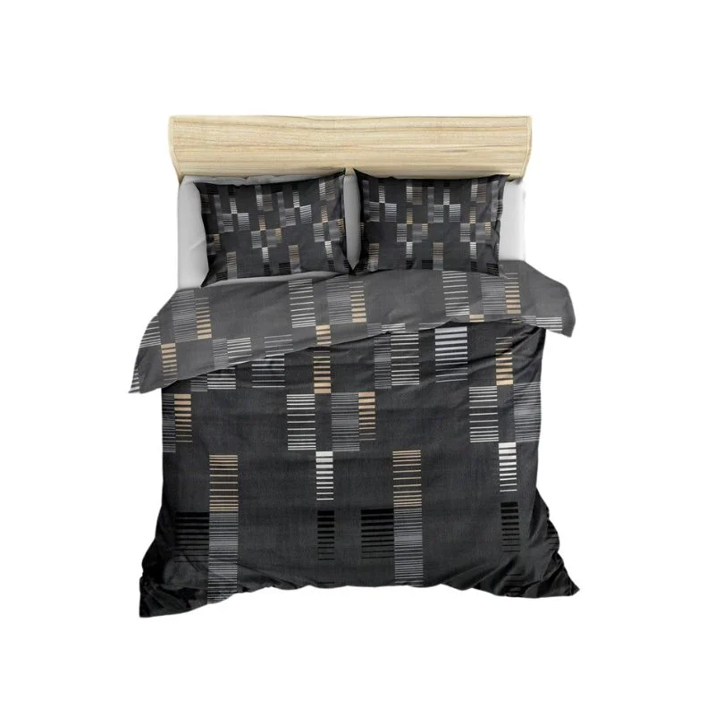 Set lenjerie de pat bumbac poliester 200x220 cm, stil rafinat [2]