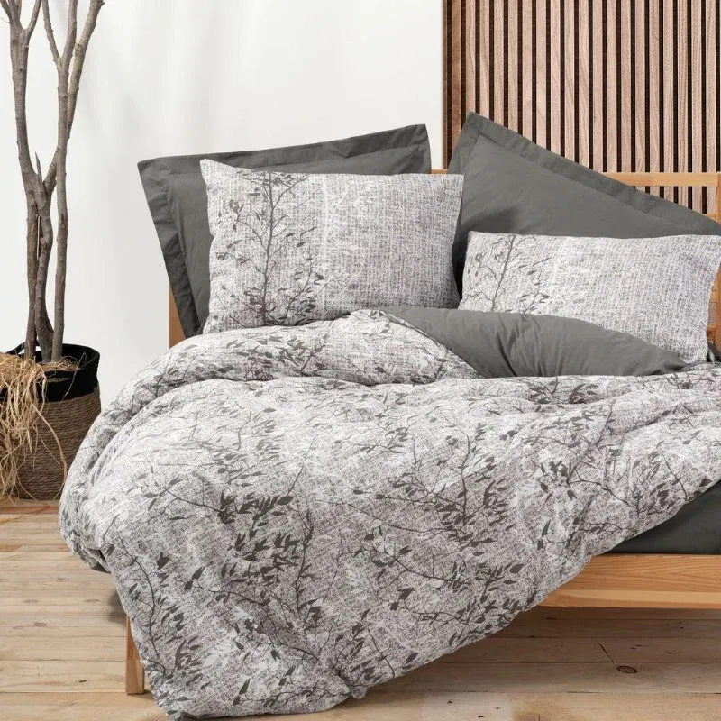 Set lenjerie pat o persoana Odin - Maro, bumbac, 160x220 cm [1]