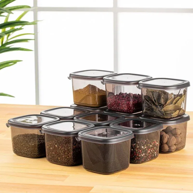 Set Organizatoare de Depozitare Gri - 12 Piese [1]