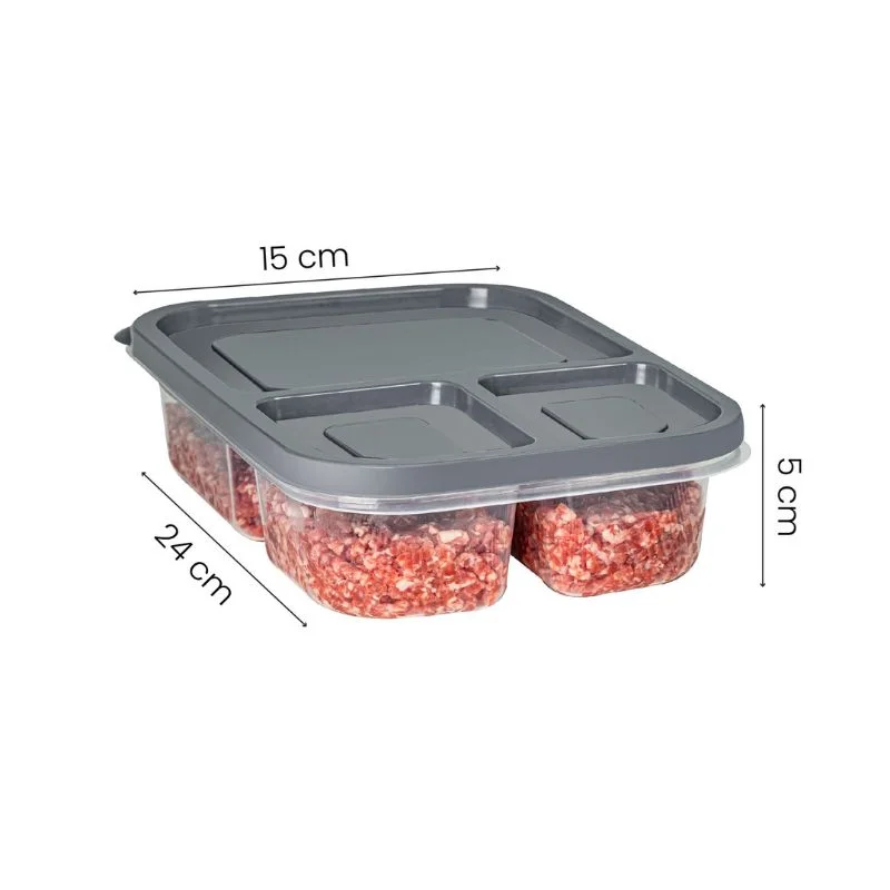 Set Organizator Depozitare Gri - 4 Piese [4]