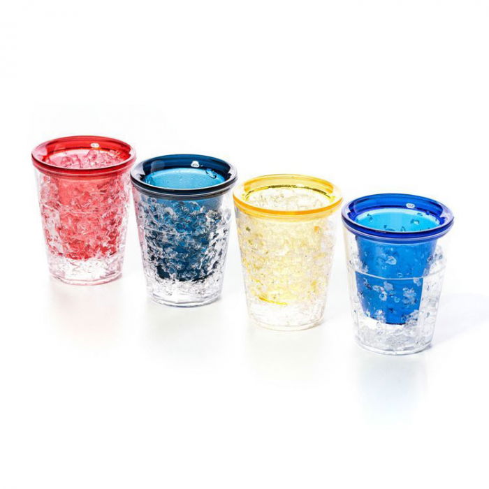 Set pahare shot colorate frigorifice [5]