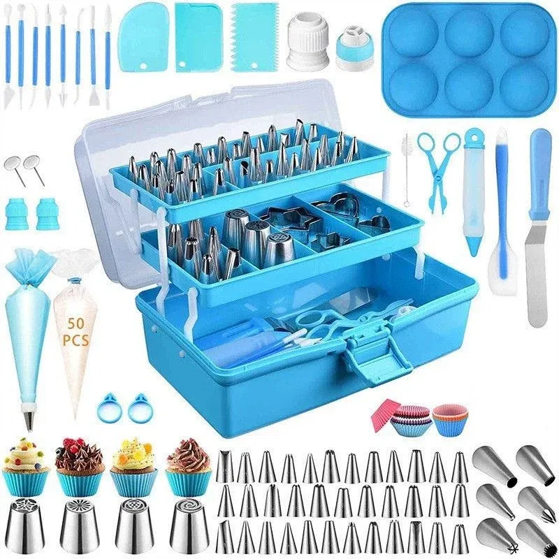 Set pentru decorarea prajiturilor cu 236 de accesorii [1]