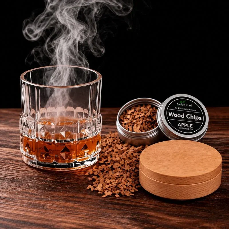 Set premium Drinks Smoker cu pahar whiskey Modern [2]