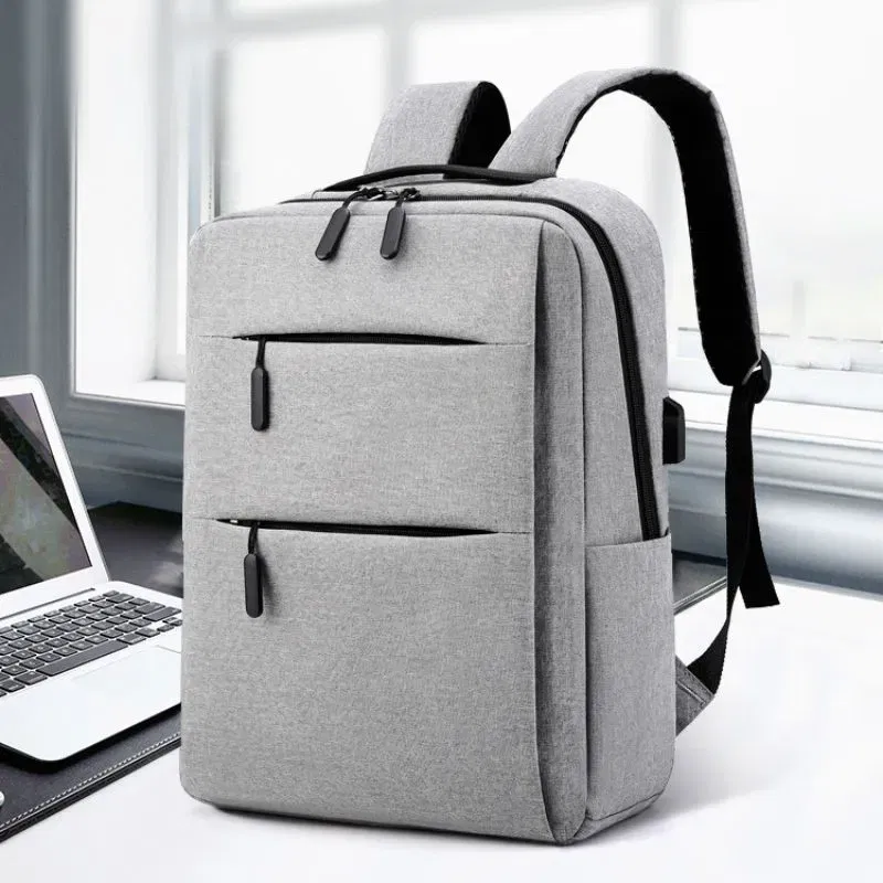 Set Rucsac Triple Power cu USB Gri [5]