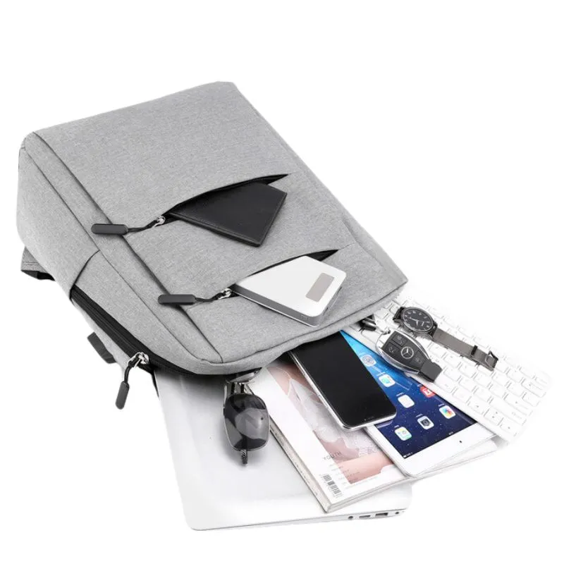 Set Rucsac Triple Power cu USB Gri [8]