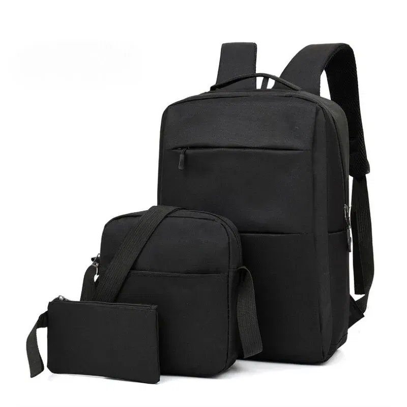 Set Rucsac Triple Power cu USB Negru [7]