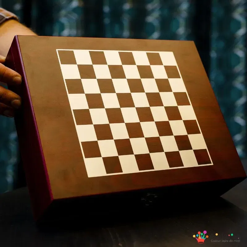 Set sah si accesorii vin, Caseta Deluxe [4]