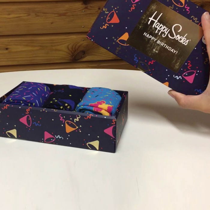 Set Sosete Happy Socks Vesele Aniversare [1]