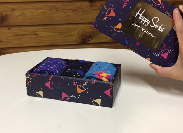 Set Sosete Happy Socks Vesele Aniversare [2]