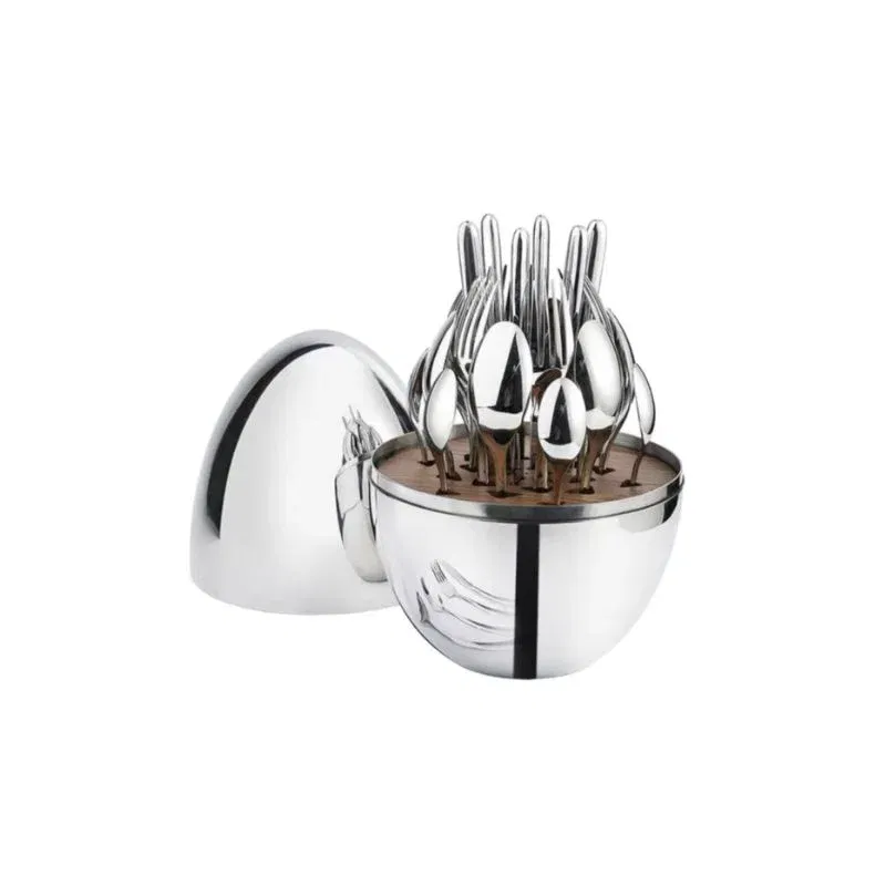 Set 24 tacamuri premium cu suport argintiu [2]