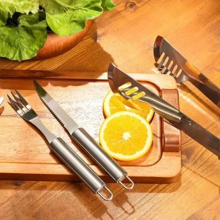 Set ustensile gratar cu Servieta eleganta, 26 piese [15]