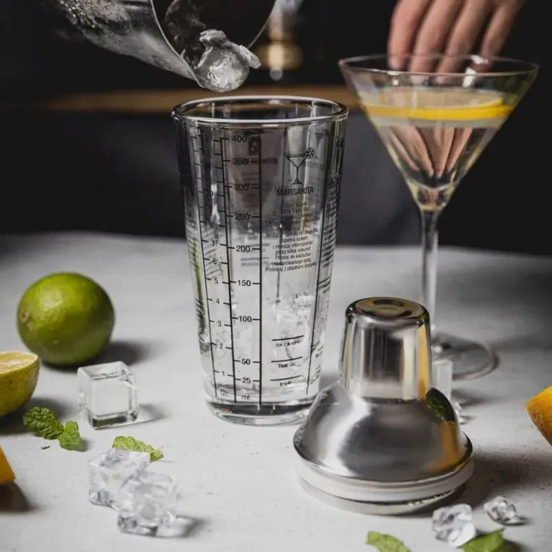 Shaker cocktail din sticla [6]