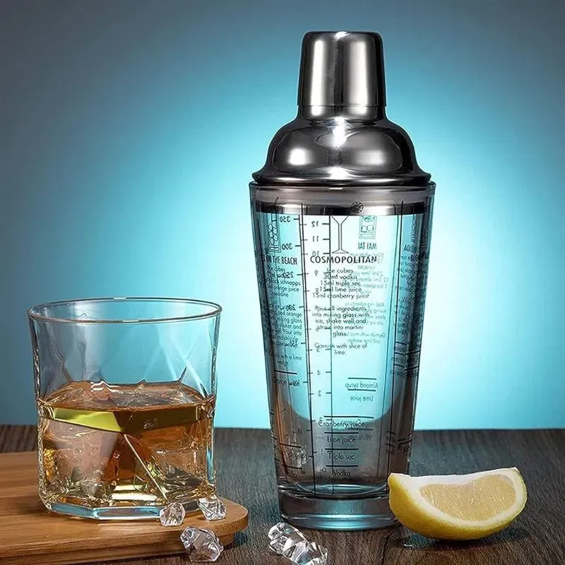 Shaker cocktail din sticla [2]