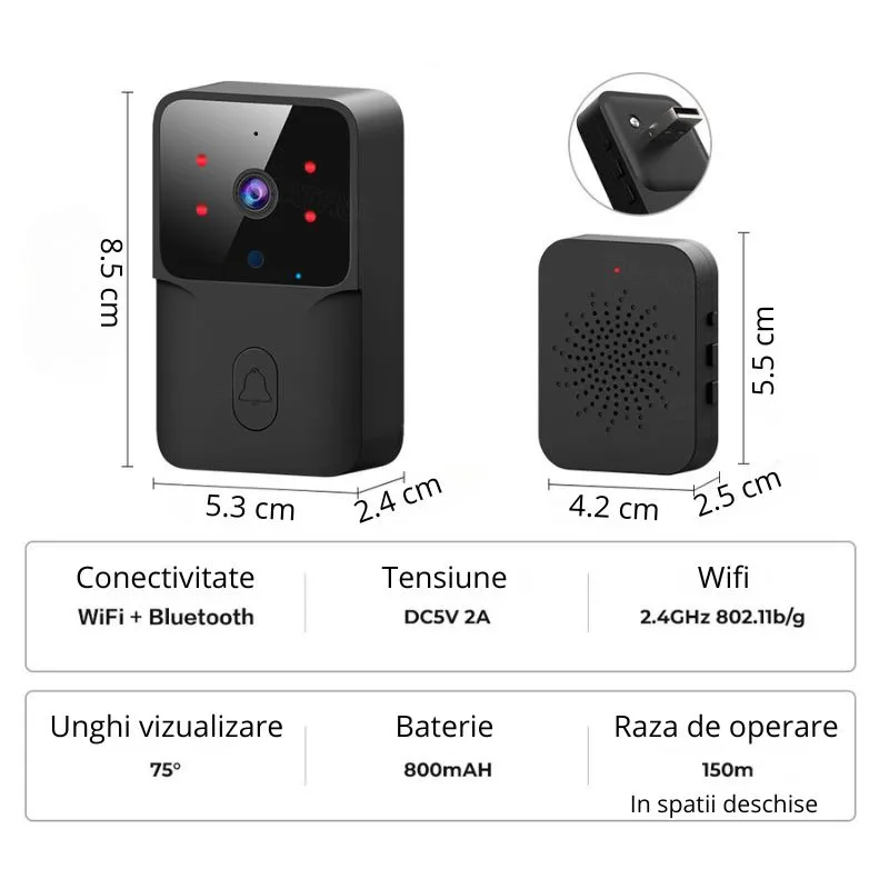 Sonerie wireless Tuya smart [6]
