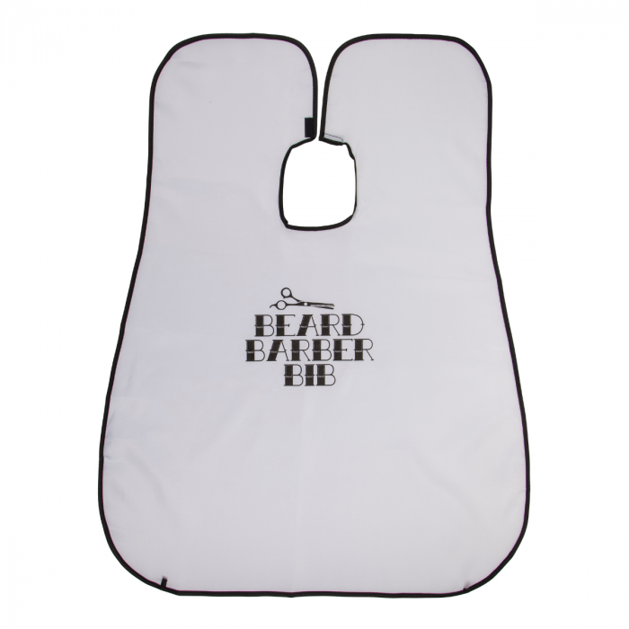 Sort de barbierit Beard Barber Bib [8]