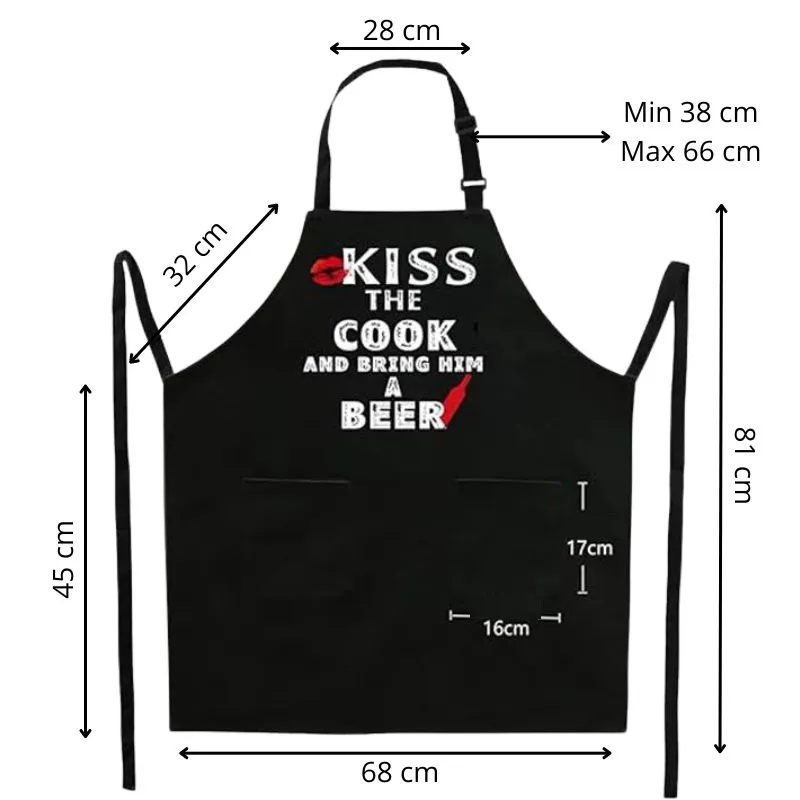 Sort de bucatarie amuzant Kiss the Cook [6]