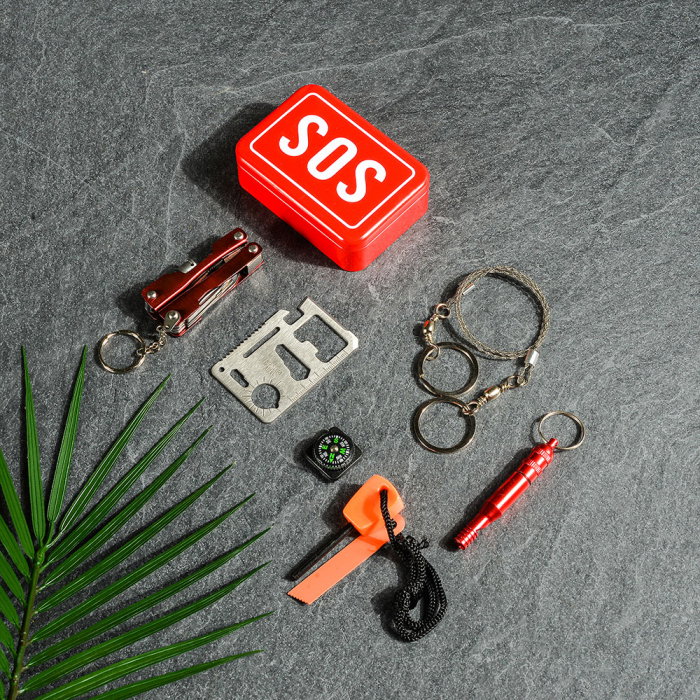 SOS Kit supravietuire multifunctional, 6 unelte [4]