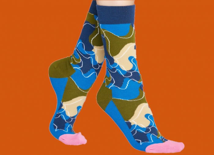 Sosete albastre Wiz Khalifa [2]