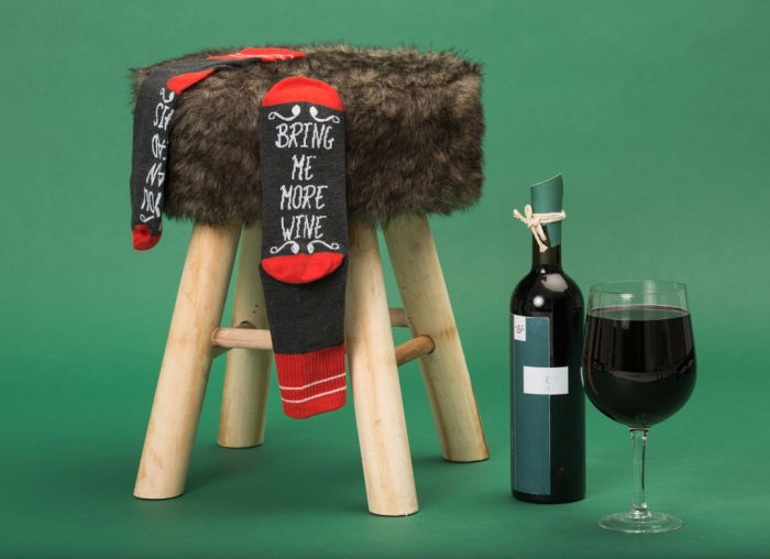 Sosete Amuzante Bring Me Wine [2]