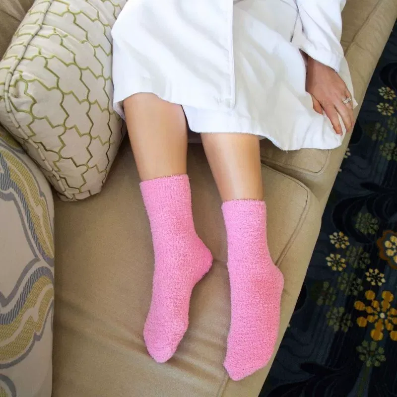 Sosete amuzante Bring Me Wine Briose roz [4]