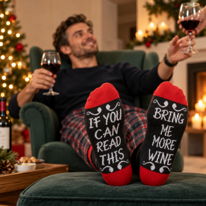 Sosete Amuzante Bring Me Wine [3]