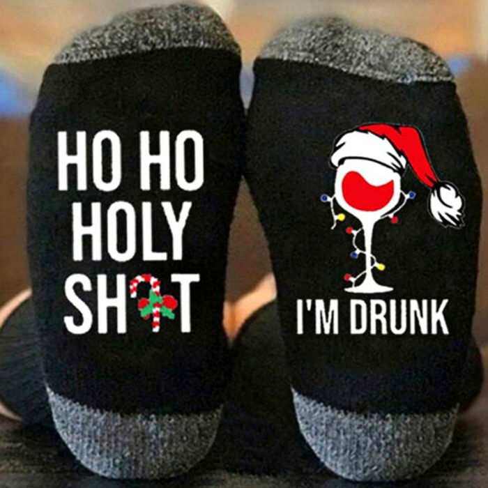 Sosete Amuzante Holy Socks I'm Drunk , Marime 41-43 [4]