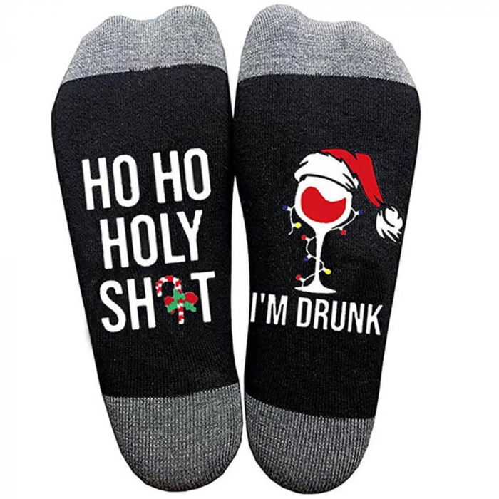 Sosete Amuzante Holy Socks I'm Drunk , Marime 41-43 [5]