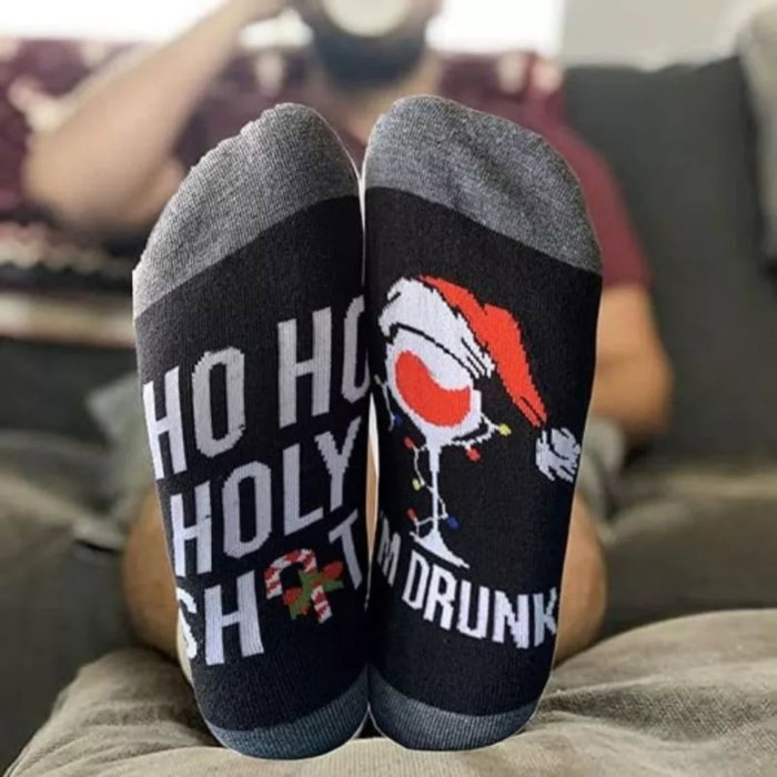 Sosete Amuzante Holy Socks I'm Drunk , Marime 41-43 [2]
