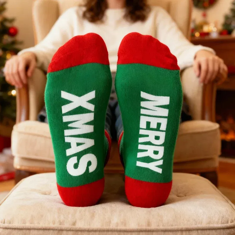 Sosete amuzante Merry Xmas [1]