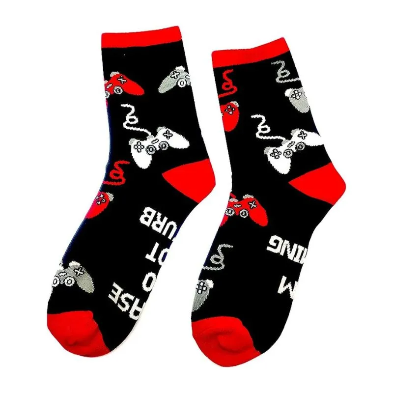 Sosete amuzante pentru gameri Please do not disturb [5]