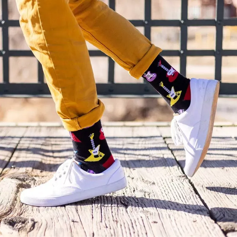 Sosete amuzante pentru rockeri Rock out Socks out [1]