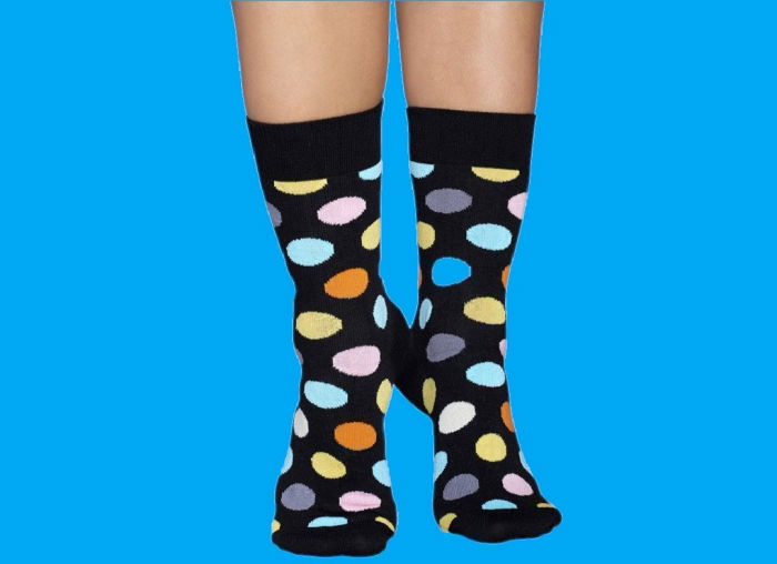 Sosete Happy Socks cu buline vesele [3]